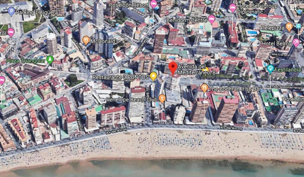 Benidorm Beach Luaran gambar